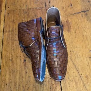Taft Tripoli chukka boot woven leather. Size 12. Worn 5 times